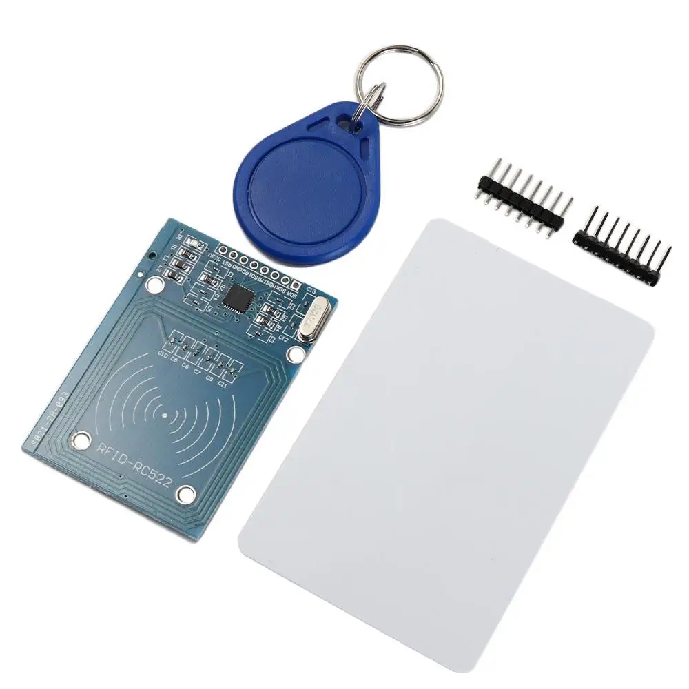 A Complete Set RC522 RFID Wireless Module Rectangle 40mm(1.57in)×60mm(2.36in) MFRC-522 Antenna RFID Module RFID-RC522 Module