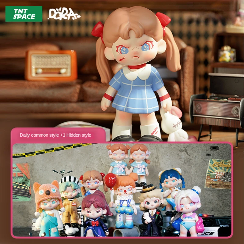 

DORA Keep Strangers Away Series 2 Blind Box Toys Kawaii Anime Action Figure Dolls Desktop Ornaments Mystery Box Girls Gift