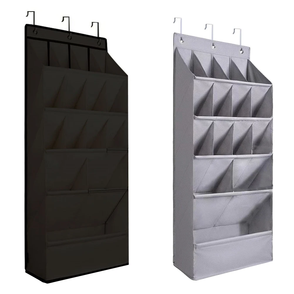 

Over-the-Door Shoe Organizer Holds 12 Pairs Hanging Shoe Rack Hanging Shoe Rack for Closet Door Shoe Storage Rack with Pockets