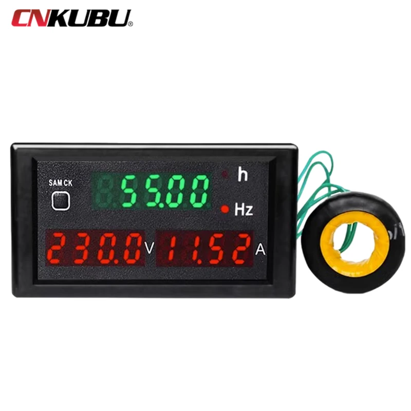 DL69-2059 220V380V high precision multifunctional digital display meter AC voltage ammeter frequency meter time