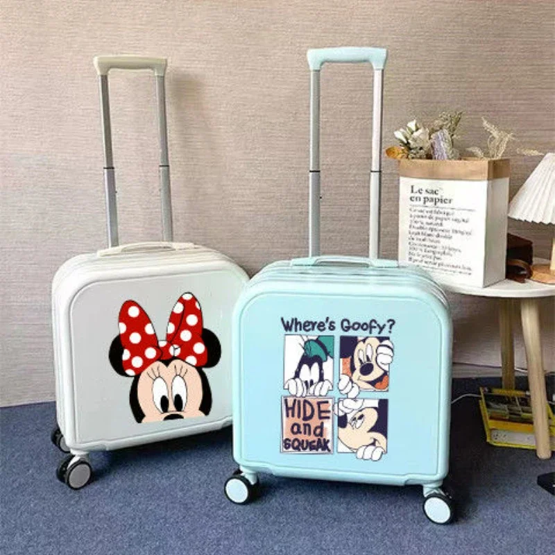 Disney Cartoon rolling luggage Cute boy girls password carry on cabin suitcase kids travel suitcase on wheels Children\'s gift