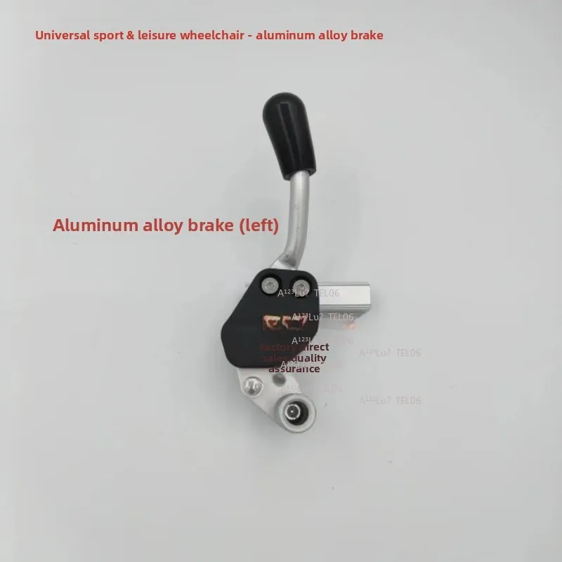 Sport Wheelchair Aluminum Brake Lever Extension Clamp On Universal Handlebar Grips Replacement Parts