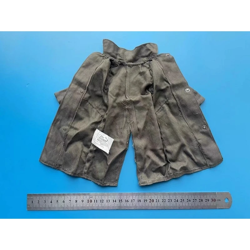 1/6 Bilancia Seconda Guerra Mondiale Esercito Tedesco Cappotto Verde Soprabito Modello di Vestiti per 12 pollici Soldato Maschio Action Figure Corpo