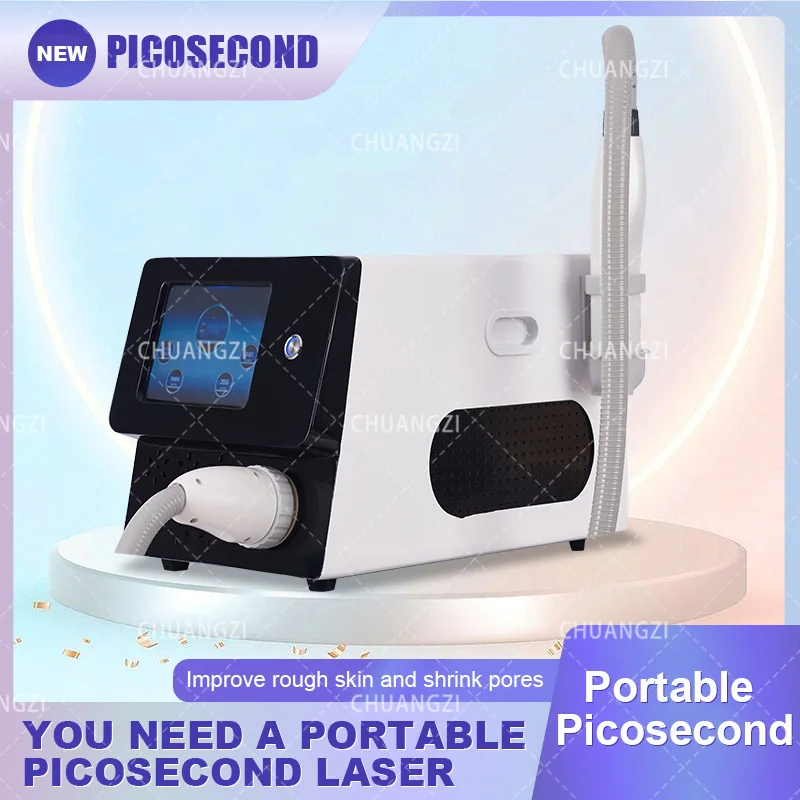 

Picoseconds Laser Nd Yag Q-switch Tattoo Removal Machine 532 755 1064 1320nm Pico Laser Wrinkle Removal Device