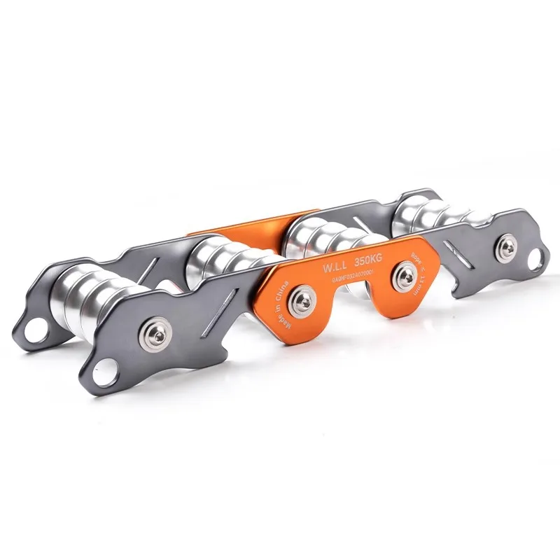 Rope Folding Protector, Built-In Ball Bearing Climbing High-Altitude Operation Rope Holder, Wall Corner Rope Anti-Wear Protector