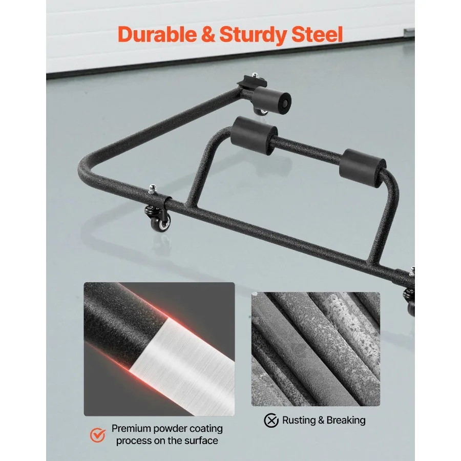 عربة تخزين صلبة قابلة للتحريك، عربة علوية صلبة متينة مع 3 فتحات قابلة للتعديل، حشوة ناعمة سميكة، رف تخزين صلب مع الأسرى #6