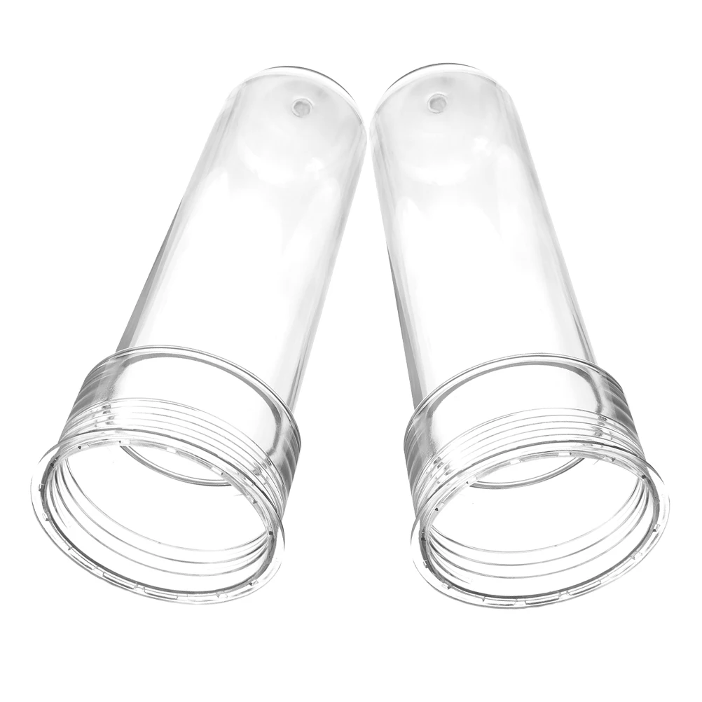 

2 Pcs Drinks Box Beer Tower Accessories Ice Column Tube for Kitchen Container Modeling Transparent Cube Sticks