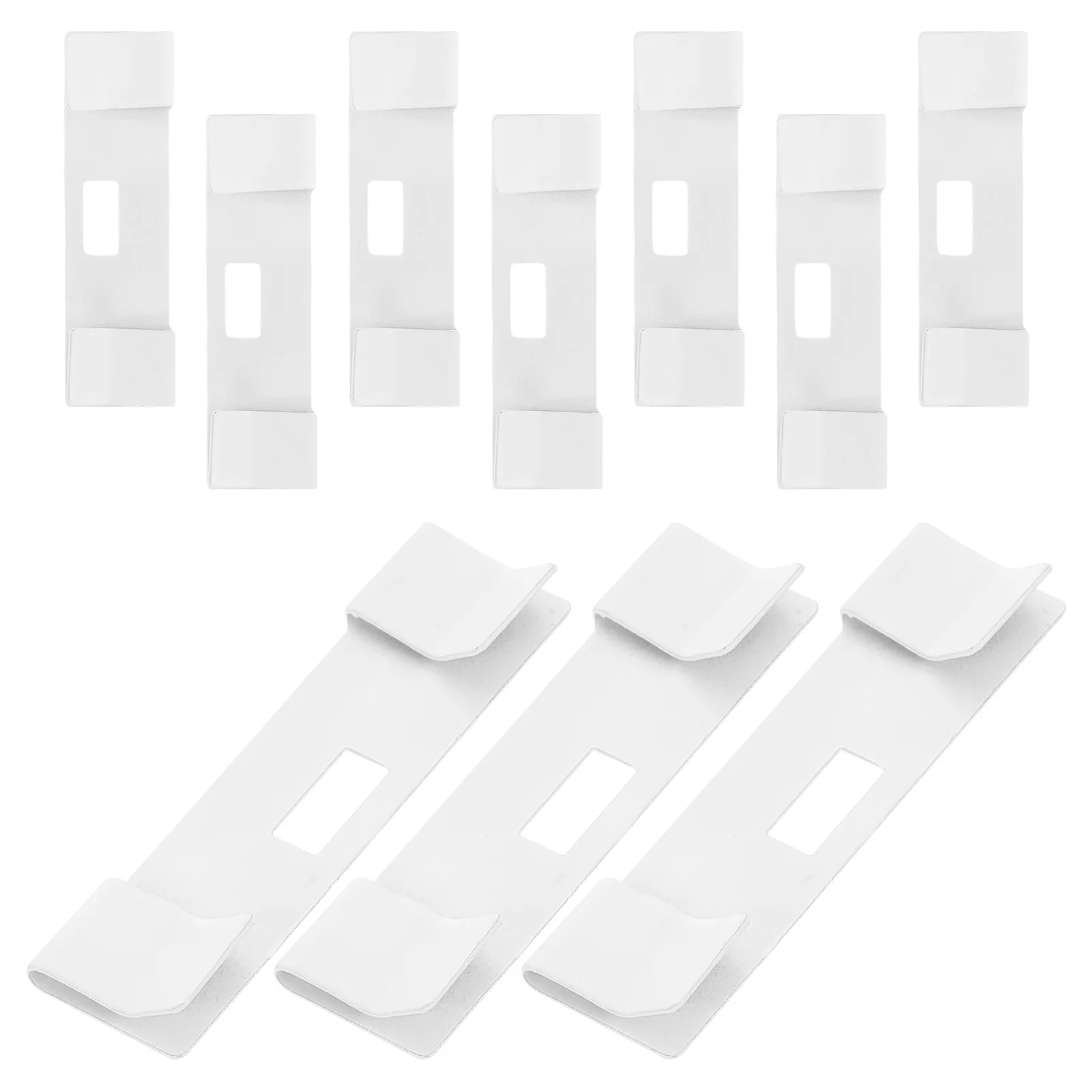 

10 Pcs Vertical Blind Repair Blades 89mm Metal Tags Replacement Parts for Window Blinds Wide Compatibility Daily