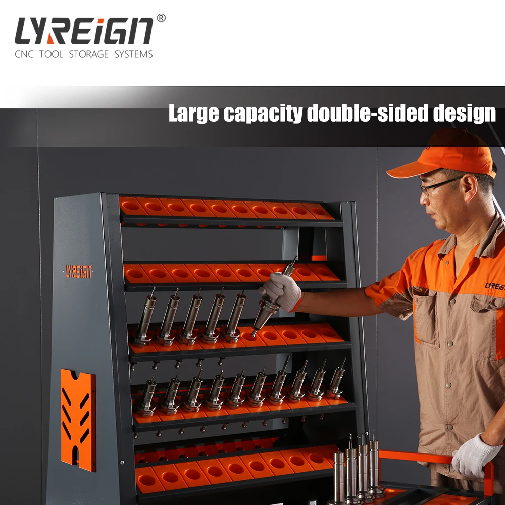 LYREIGN DJ103AC CNC Tool Holder KEEPER HSK,CAT,BT,ISO,NT,DIN,SK,VDI Bt40 Tool Holder Cart Sk30