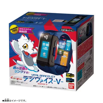 New Bandai Digimon Adventure Watch Life Bracelet  Vital Bracelet Be Sirius Ghost Game Anime Figures Dim Card Gifts Toy