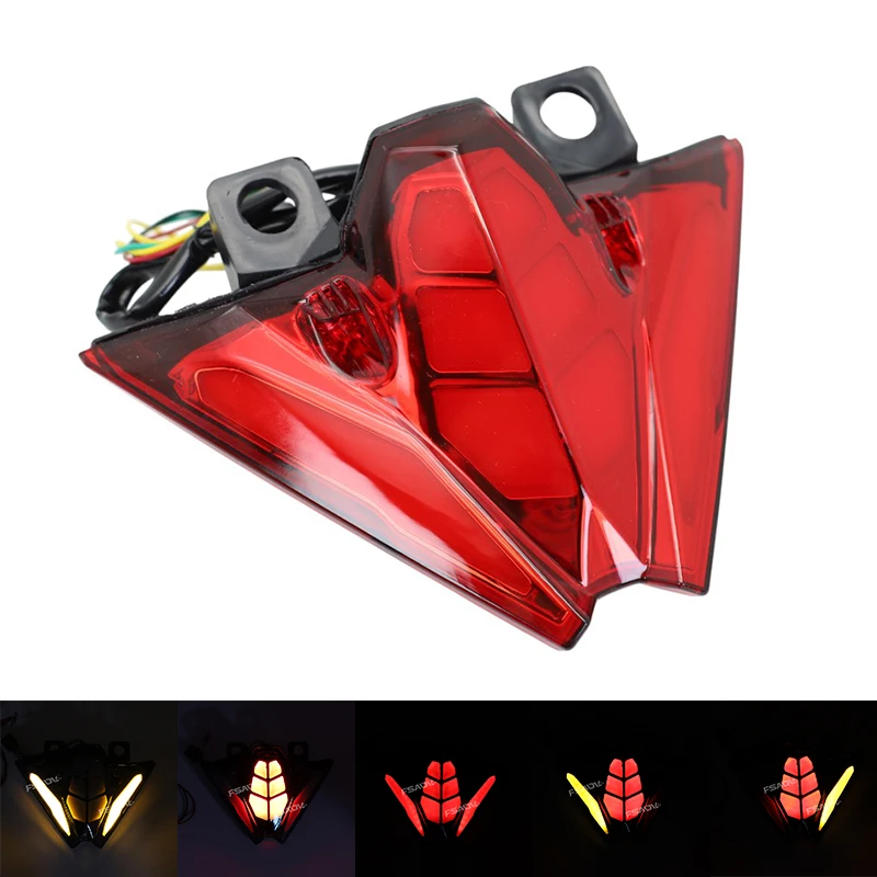 

Задний фонарь для мотоцикла, интегрированный светодиодный стоп-сигнал и указатели поворота для Kawasaki Ninja 500 Ninja500 SE Z500 EX500 Z 500 2024 2025