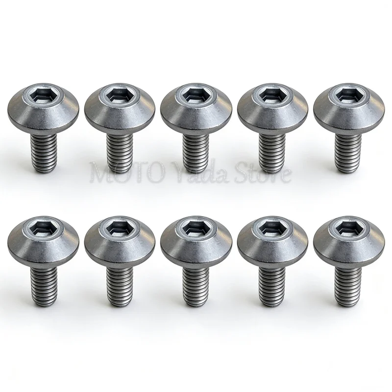 Motorcycle air intake cover bolt M6 FOR Kawasaki, Yamaha, Honda, Suzuki ZX-10 ZX-6R YZFR1/R6 GSXR1000 CBR1000RR CBR600RR