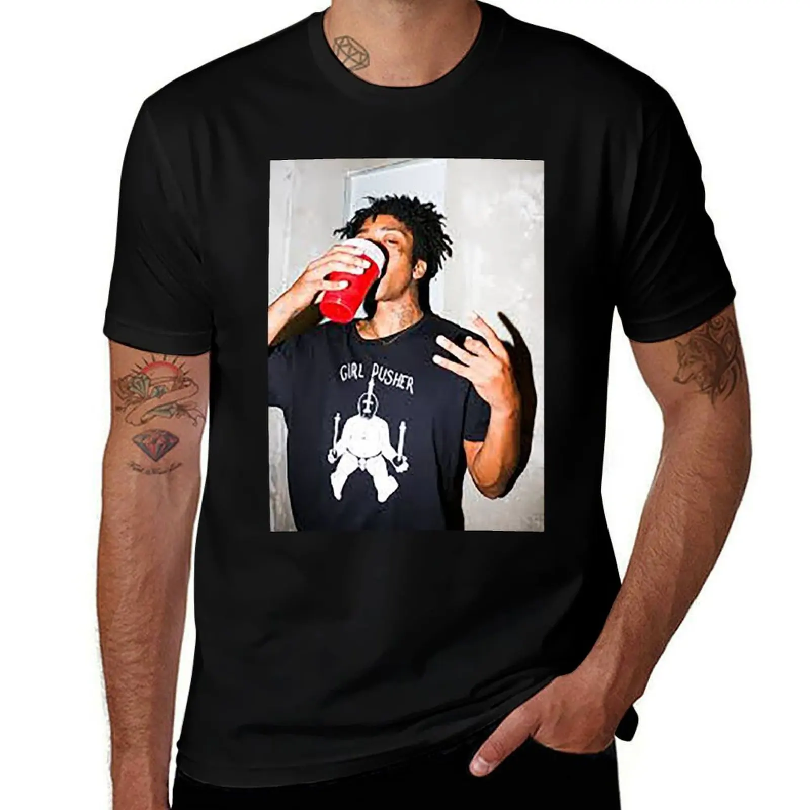 lil tracy double cup T-Shirt Festival Party Tee Top T-Shirt