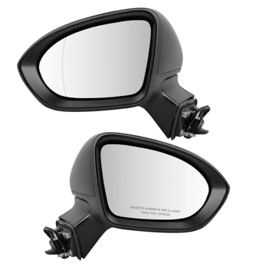 

Left and Right Side View Mirrors Fit for 2016-2019 Chevy Cruze Replacement Exterior Mirror Non-Heated w/o Signal Lamp w/o BLIS