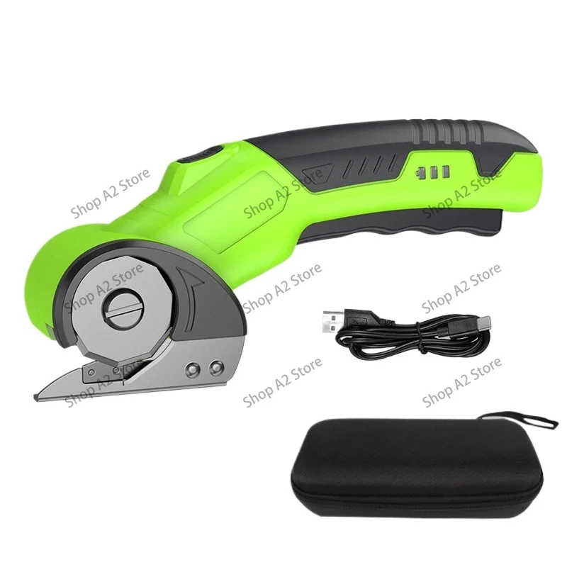 Safety Electric Shears Accurate Cutting Quiet Operation Rotary Scissors Comfortable Grip Non-slip Handle Cardboard Cutter