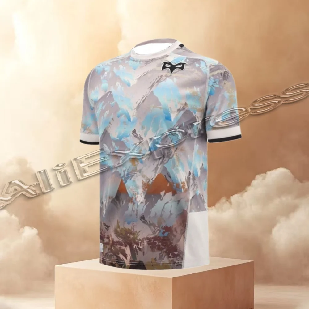 

2025 Beach Ospreys Rugby Jersey Men Kids Children Tracksuit Sportwear Breathable Top Train Casual T Shirt Team Boys Tee Clothes
