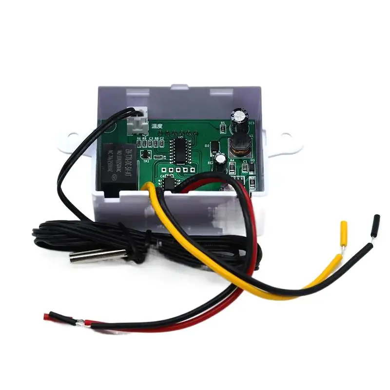 XH-W3002 220V /12V Digital LED Pengendali Suhu 10A Probe Sakelar Kontrol Termostat dengan Sensor Tahan Air W3002