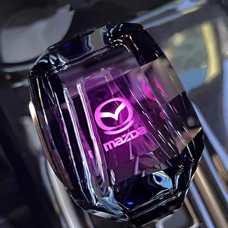 

Хрустальный рычаг переключения передач с LED-подсветкой для Mazda MS Speed CX4 6 Atenza 3 Axela 2 MX5 CX7 CX5 CX9 323 RX8 626 CX30