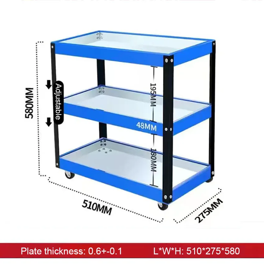 Car Repair Shop Cart Workbench Parts Car Repair Hook Repair Tool Car Auto Repair Drawer Storage Rack Screws