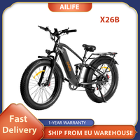 AILIFE X26B Electric Bike, 1000W Powerful Motor 48V13Ah Battery 26*4.0\