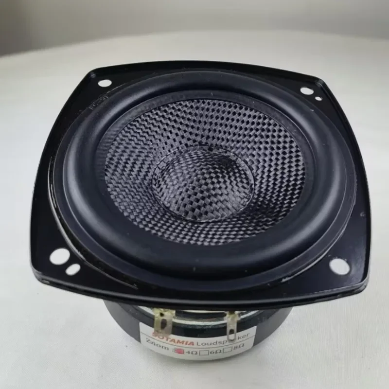 

SOTAMIA 1Pcs 4 Inch Subwoofer Audio Speaker 4 Ohm 30W Glass Fiber Waterproof Power Loudspeaker Home Music DIY Bluetooth Speaker