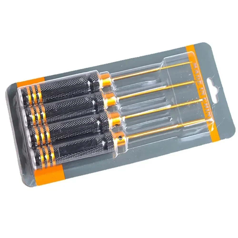 ใหม่ 4PCS RC เครื่องมือ Hex Screw Driver ชุดไทเทเนียมชุบแข็ง 1.5 2.0 2.5 3.0 มม.ไขควง Hex Key RC เฮลิคอปเตอร์รถ Rc ของเล่น