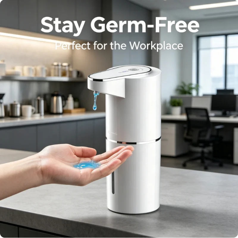 New Rechargeable Intelligent Sensor Soap Dispenser Contact Free Wall Mounted Vertical Bubble Hand Sanitizer Machine Multi Speed