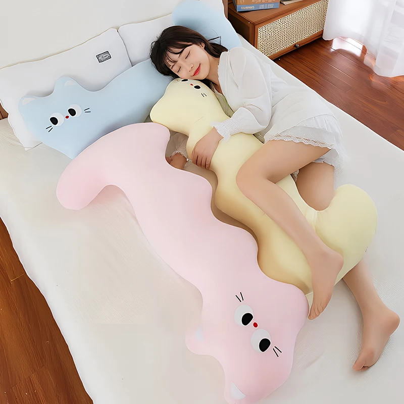 almohada-de-cuerpo-de-gato-de-seda-helada-cool-touch-cojin-largo-ondulado-de-gatito-de-dibujos-animados-suave-y-agradable-para-la-piel-para-dormir-de-lado-en-verano
