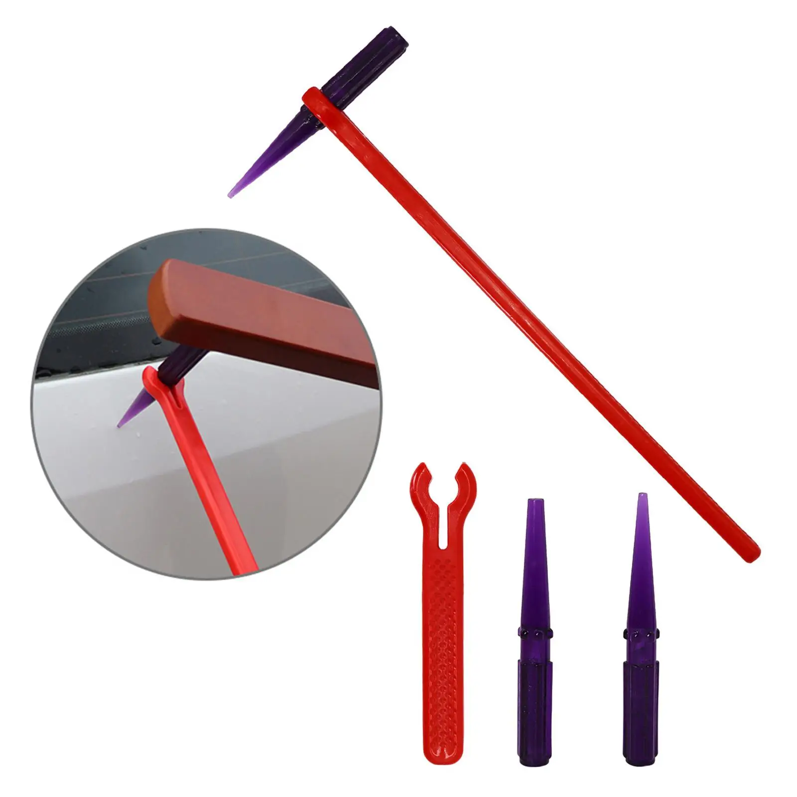 

Car Dent Removal Tools Plastic Removable Bulge Repair Easy to Use Auto Body Dent Repair Hammer Tap Down Pen Easy Installation