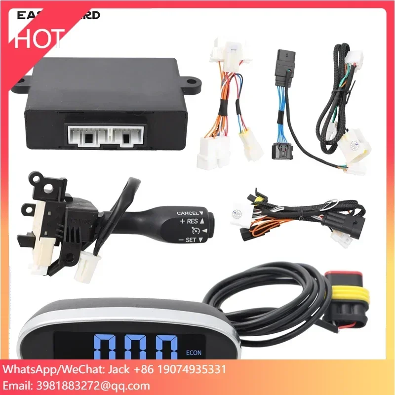

EASYGUARD Cruise Control Kit Handle Switch Fit For Crown Levin Vios Reiz 2009-2019 Car Speed Control System Speed Limiter