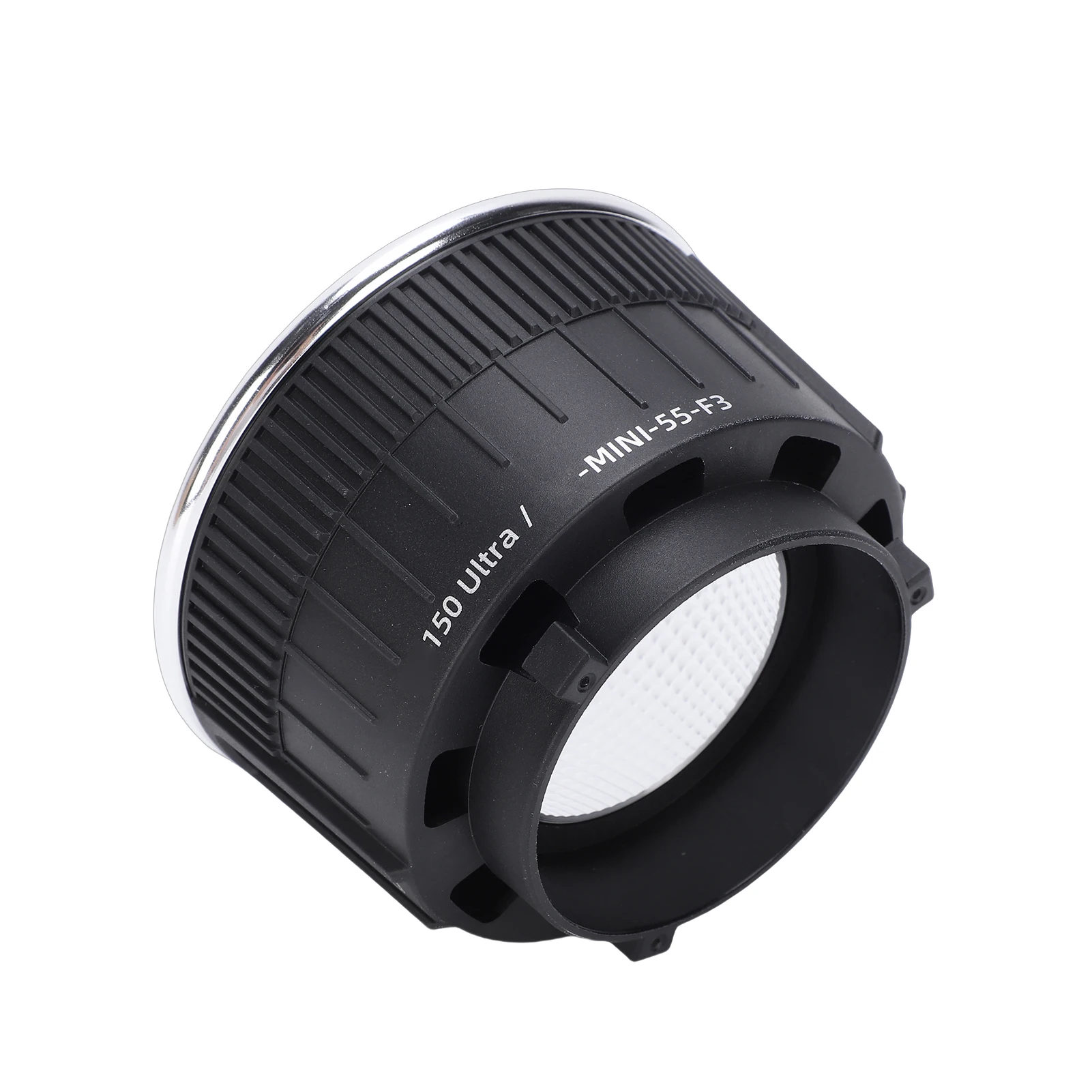 Picture 5: Flash Light Reflector 8cm 15° Fish Scale Pattern Standard Reflector Diffuser with Mini  Mount Compatible with YN150 Ultra