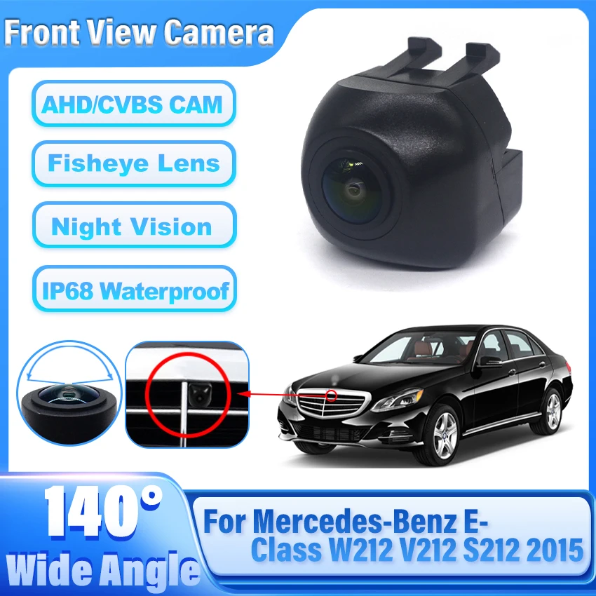 

Камера переднего вида AHD 1080P для Mercedes Benz E Class W212 E200 E250 E260 E300 E350 2012 2013 2014 2015 2016 ночного видения HD CCD