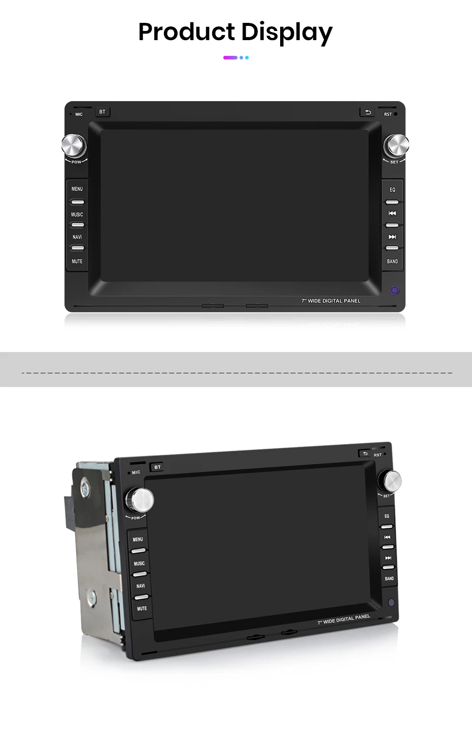 Android Autoradio für VW Passat B5 MK4 MK5 Golf 4 IV Polo Bora Jetta T5 SHARAN Jetta Transport T5 MULTIVAN LUPO Seat ALHAMBRA Cordoban Lego Excellent FM RDS Multimedia