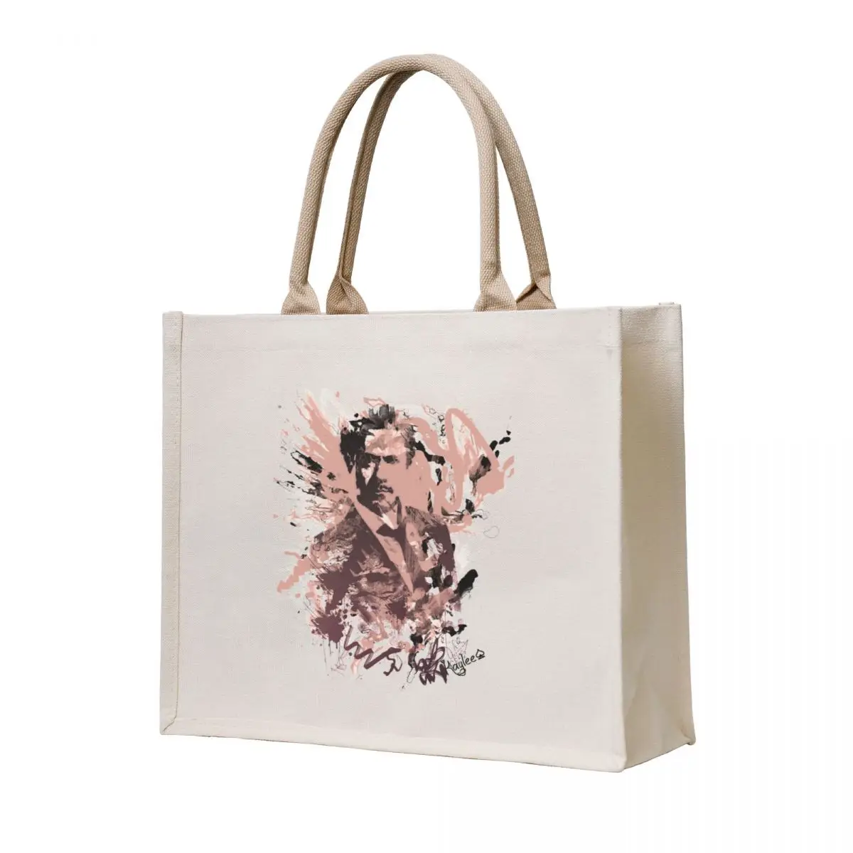 

RDJ Tote Bag tote bag men Beach bag shopping bags foldable Canvas shoulder