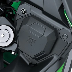Motorcycle Socket Charger USB+ C Type For Kawasaki Versys650 2022 2023 2024