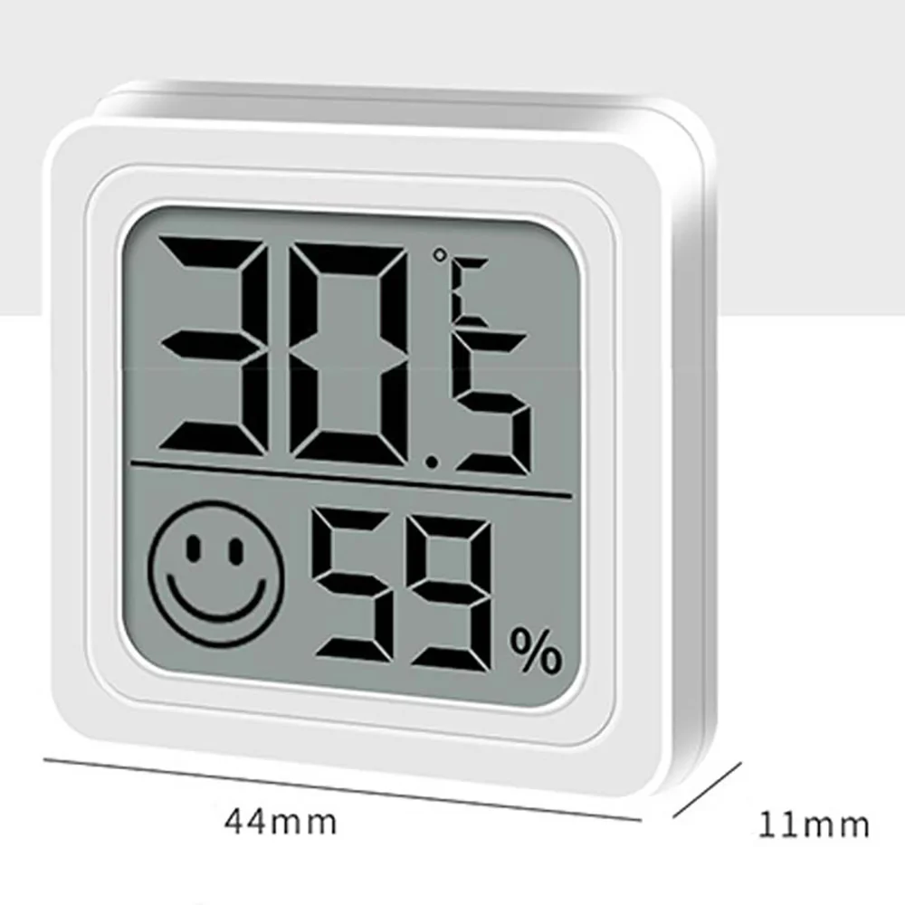 LCD Digital Thermometer Hygrometer Indoor Room Electronic Temperature Humidity Meter Sensor Gauge Weather Station For Home