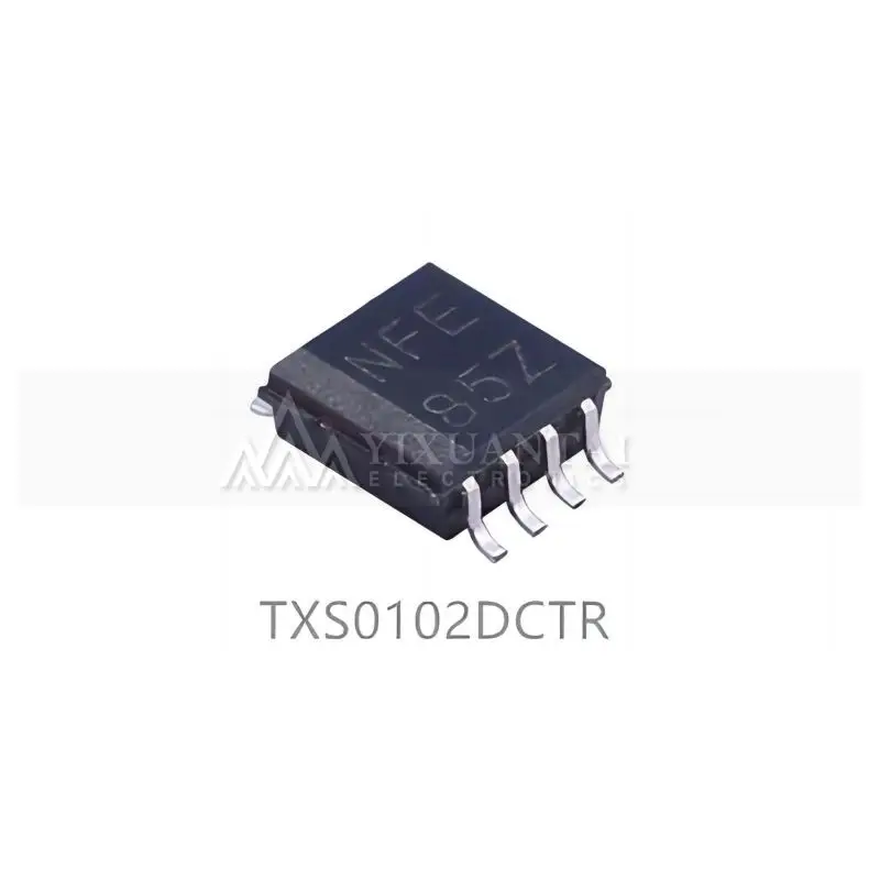 10pcs/Lot TXS0102DCTR Voltage Level Translator 2-CH Bidirectional 8-Pin SSOP New