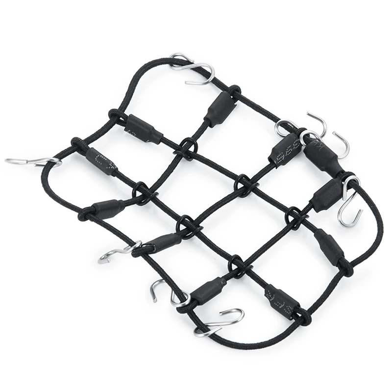 Elastic Luggage Net With Hook For Axial SCX24 AXI00001 AXI00002 AXI00005 AXI90081 1/24 RC Crawler Car Upgrade Parts