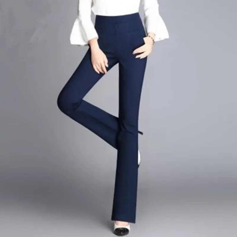 

Flare Leggings Autumn Winter Slim Woman Trousers Skinny Pants for Women Xxl Slacks Comfortable Stretch G Nylon Clothing One Size