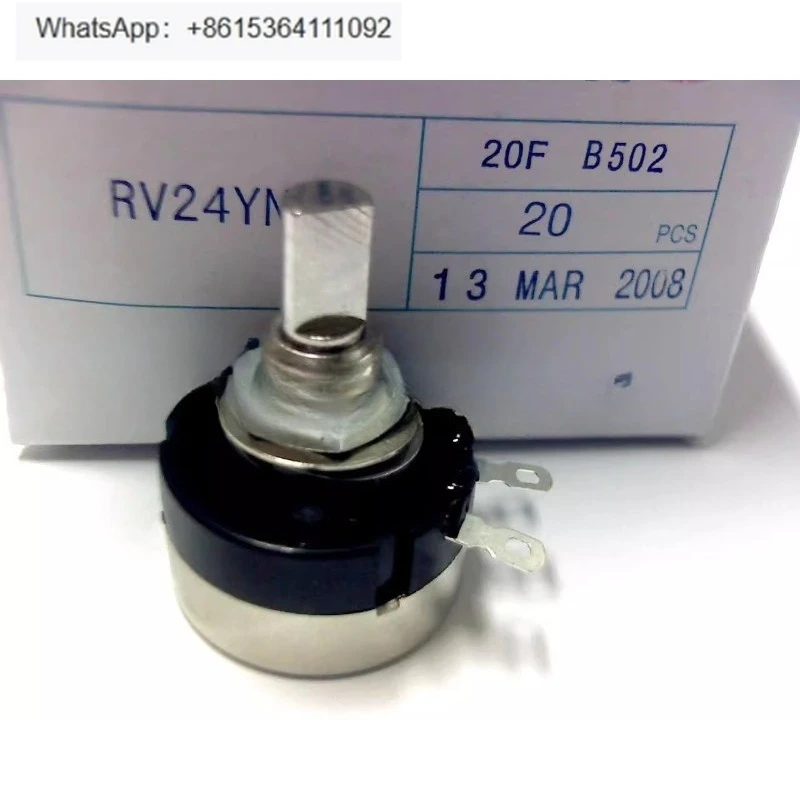 

RV24YN20FB502 B103 Потенциометр B5K 20-осевой полуось 1 шт.
