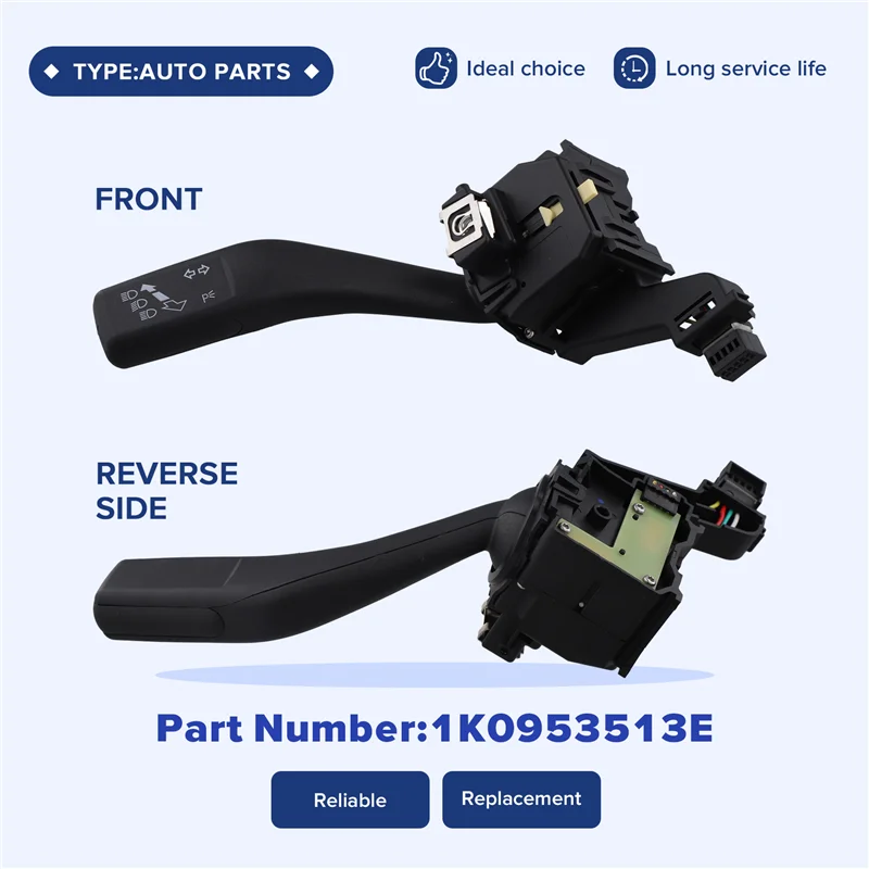 Car Windshield Wiper Switch 1K0953513E Fits For  For VW Sagitar Tiguan Golf Skoda Octavia 2004-2013