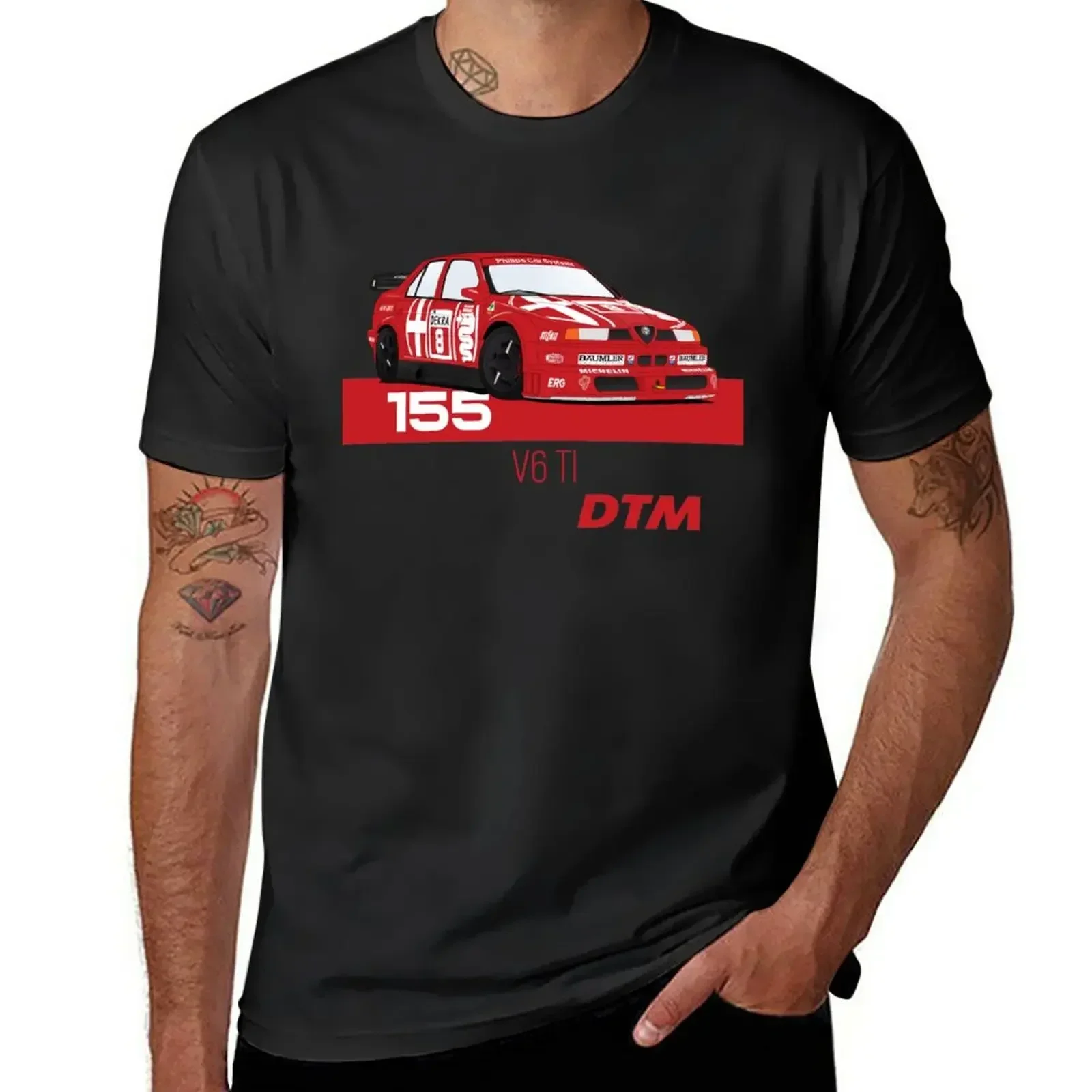 New Arrival 155 V6 Ti DTM T-Shirt sublime customs design your own customizeds t shirts for men pack manga vintage anime clothes