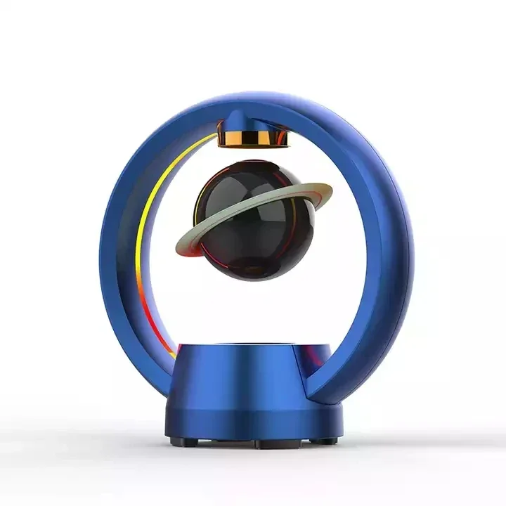 

Tiktok Hot Selling Magnetic Levitating Blue Tooth Speaker 360 Rotation Floating Magnetic Levitation Stereo Space Speaker Audio