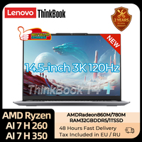 Lenovo ThinkBook 14+ Laptop 2025 Ryzen AI 7 H 350 Radeon 860M/780M  32GB DDR5 1T SSD 14.5inches 3K 120Hz Screen Notebook PC