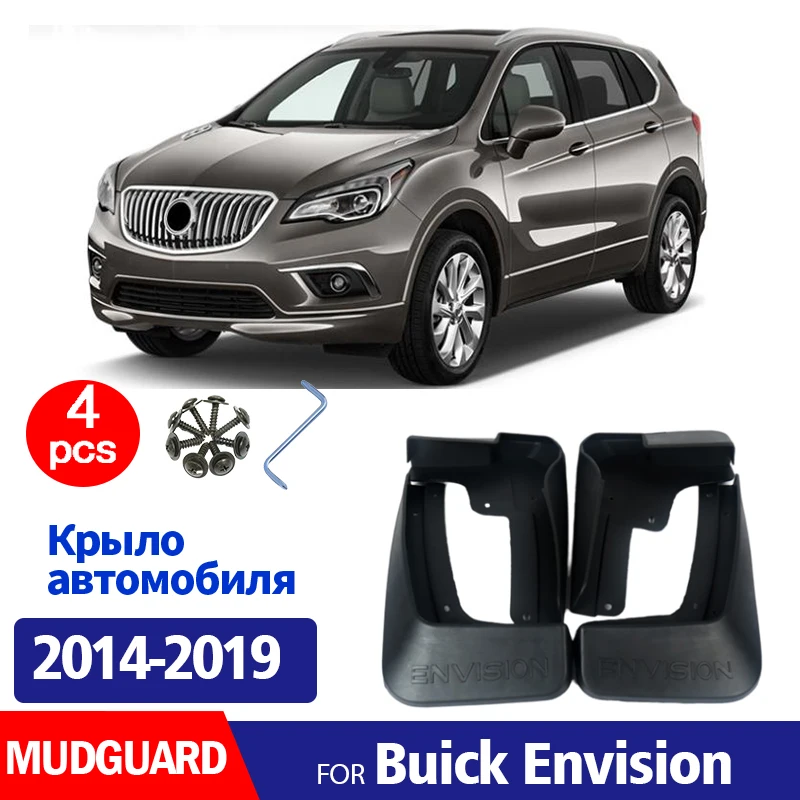 

2014 2015 2016 2017 2018 2019 FOR Buick Envision Mudguard Fender Mud Flaps Guards Splash Mudflaps Car Accessories 4pcs