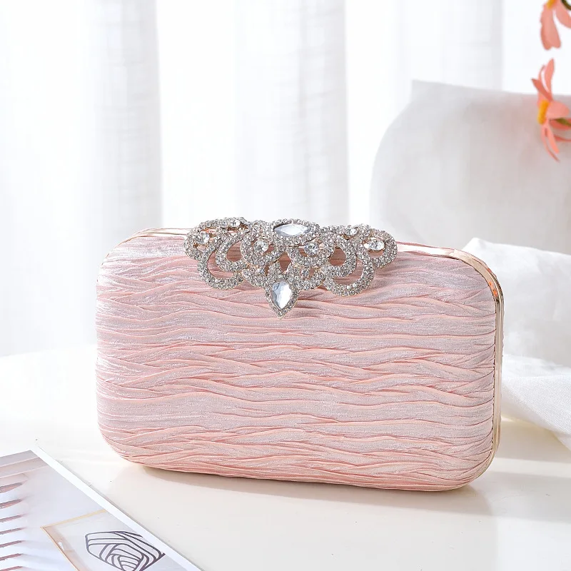 doux-champagne-sacs-de-soiree-bal-plisse-carre-couronne-diamant-boucle-pochette-sac-a-main-couleur-unie-strass-mariage-sac-a-main