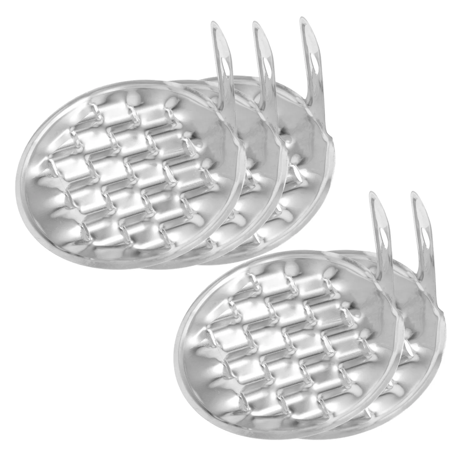 Juego de 5 Espátulas Profesionales de Acero Inoxidable para Gelatina, con Mango Ergonómico, Herramienta para Raspado y Corte Suave de Frijoles, Guisantes, Gelatina y Fideos Fríos