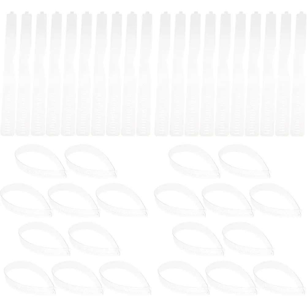 

80Pcs Clear Plastic Collar Stays for Dress Shirts Adjustable Length Shirt Collar Support Enhanced Durability Stylish Look Fixing