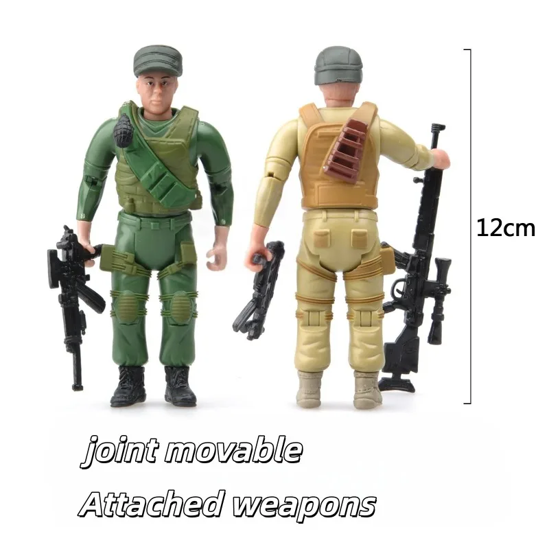 1 pièces aléatoire 4D 1/16 assemblage Forces spéciales armée SWAT équipe soldats jeu de guerre figurines d'action mobiles modèle militaire garçon jouet