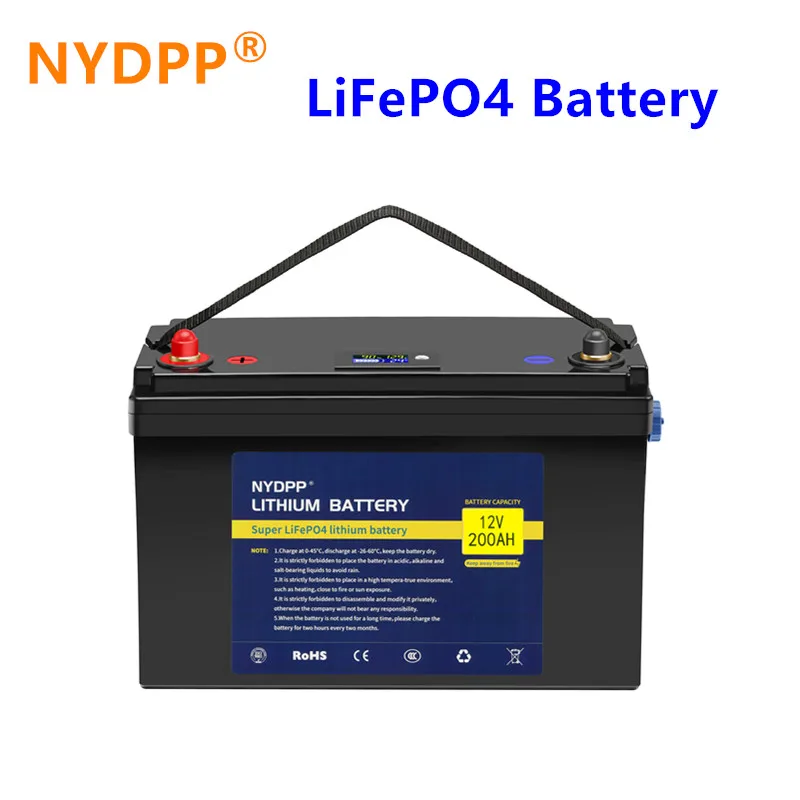 12V LiFePO4 Battery 300AH 200AH Battery pack 12V 200ah Lithium iron phosphate battery for Boat Motor Boat Engine,Inverter, solar